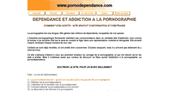 Desktop Screenshot of pornodependance.com